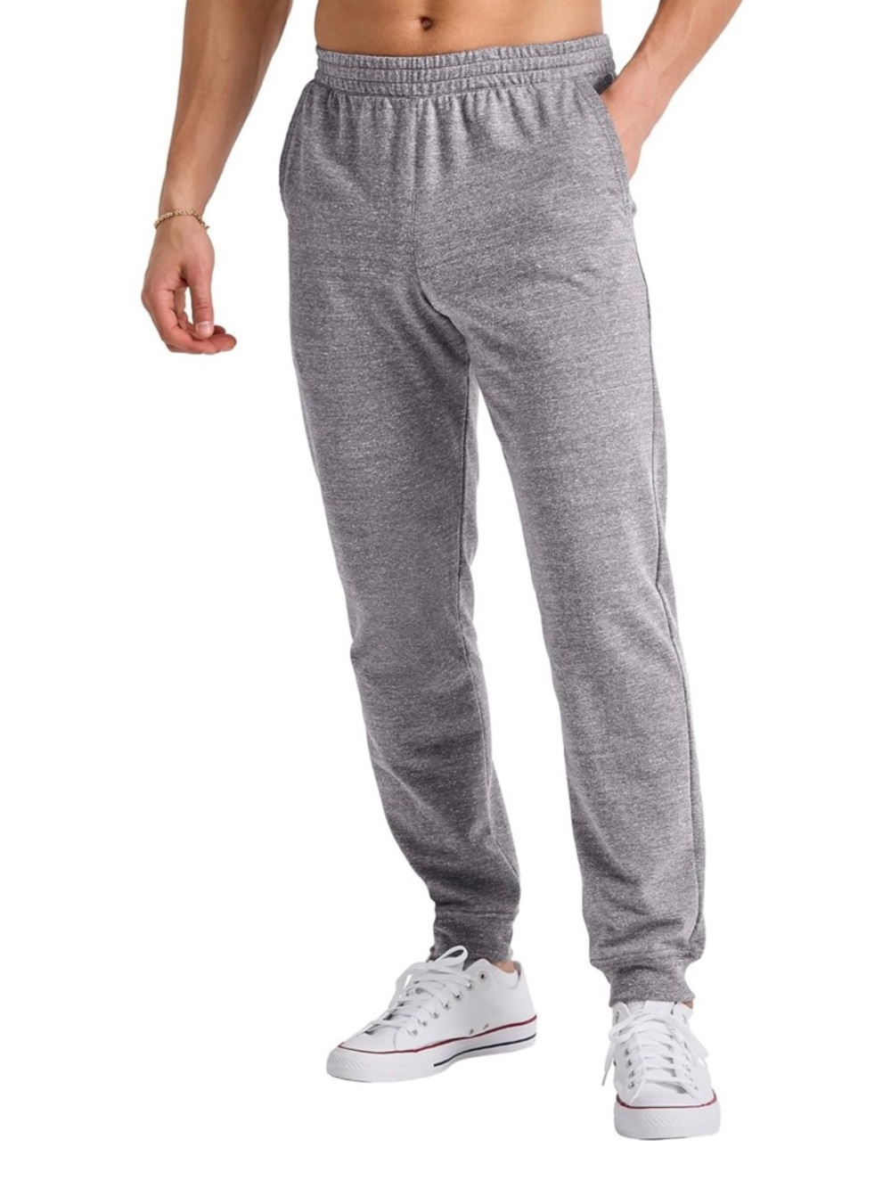 Men's Gray Lightweight sweapants - Casual Activewear